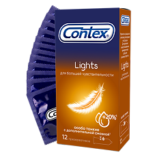 Изображение товара Презервативы Contex Lights 12 шт