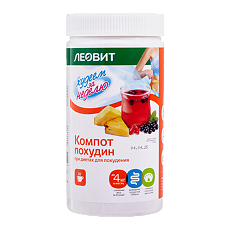 Купить Леовит Худеем за неделю Компот Похудин банка 400 г 1 шт цена