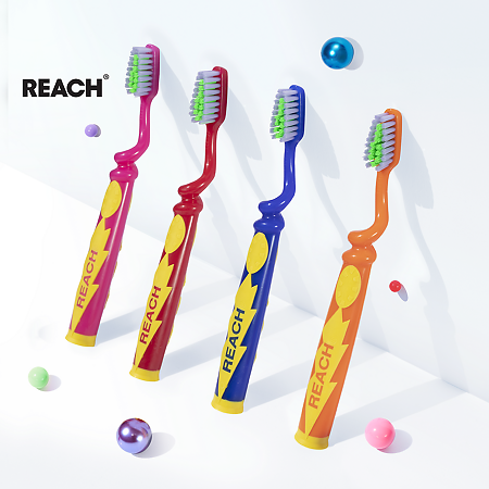 Зубная щетка Рич (Reach) Wonder Grip детская 6-12 лет 1 шт