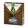 Презервативы VIZIT Dotted с точечным рифлением 3 шт
