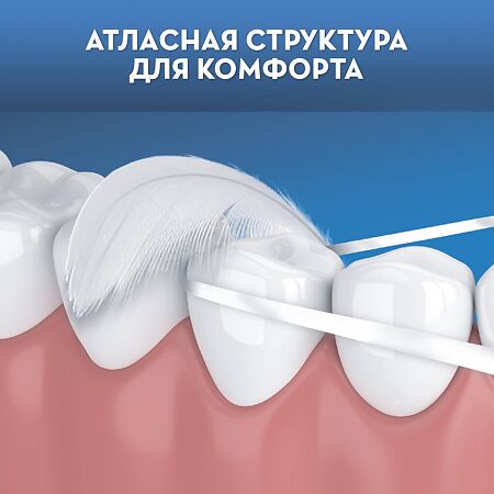 Oral-B Зубная нить Сатин Флосс мятная 25 м 1 шт
