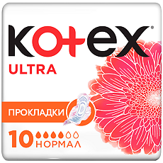 Купить Котекс (Kotex) Прокладки Ultra Normal 10 шт цена