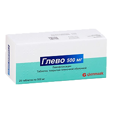 Купить Глево таблетки покрыт.плен.об. 500 мг 25 шт цена
