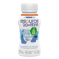 Купить Resource 2.0 + Fibre (Ресурс 2.0 Файбер) высококалорийная смесь с пищевыми волокнами с 3 лет нейтральный вкус 200 мл 1 шт цена