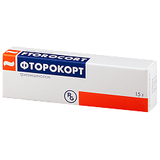 Купить Фторокорт мазь для наружного применения 0,1 % 15 г 1 шт цена