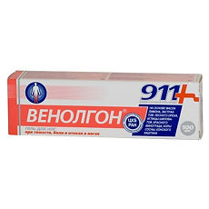 Купить 911 Венолгон Гель для ног 100 мл 1 шт цена
