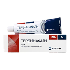 Купить Тербинафин-Вертекс крем для наружного применения 1 % 30 г 1 шт цена