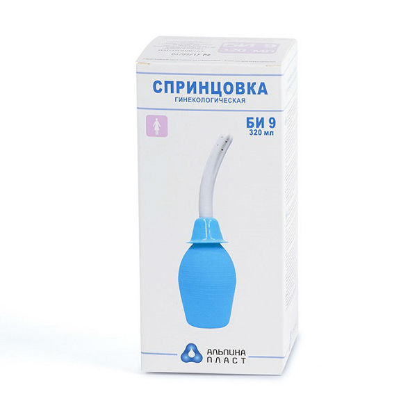 Изображение товара Спринцовка для ирригации БИ9 объемом 320 мл 1 шт