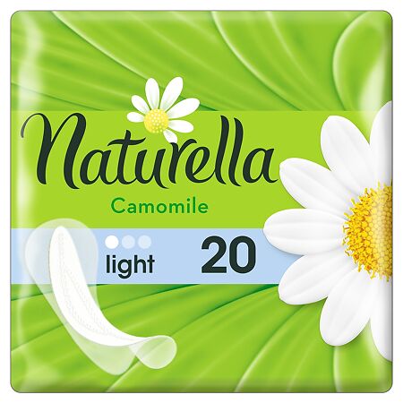 Naturella Прокладки ежедневные Camomile Light 20 шт