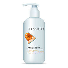 Купить Хасико Мыло жидкое для интимной гигиены с экстрактом календулы 250 мл 1 шт цена