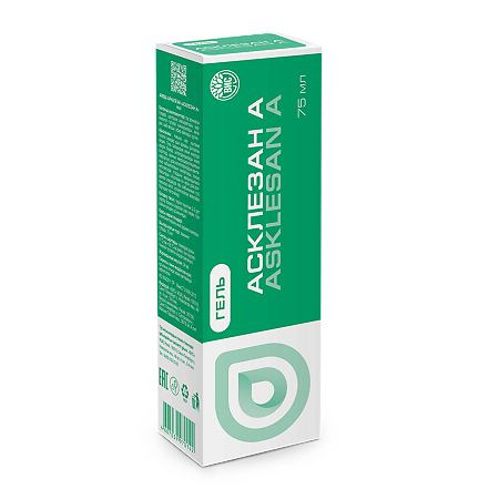 Асклезан А гель 75 г 1 шт