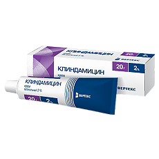 Купить Клиндамицин-Вертекс крем вагинальный 2 % 20 г 1 шт цена