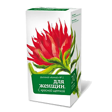 Изображение товара Фиточай Алтай №1 Для женщин с красной щеткой фильтр-пакеты по 2,0 г 20 шт