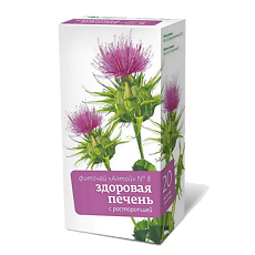 Изображение товара Фиточай Алтай №8 Здоровая печень с расторопшей фильтр-пакеты по 2,0 г 20 шт