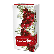Купить Фиточай Алтай №27 Кардефит фильтр-пакеты по 2,0 г 20 шт цена