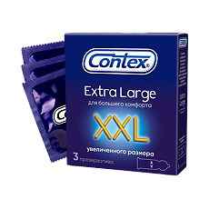 Изображение товара Презервативы Contex Extra Large увеличенного р.а 3 шт