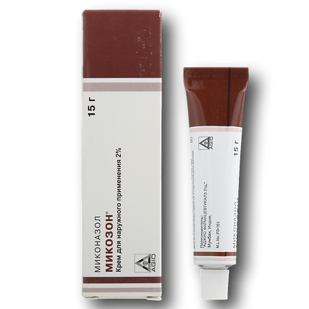 Изображение товара Микозон крем для наружного применения 2% 15 г противогрибковое средство