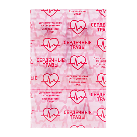 Леовит Сердечные травы таблетки массой 0,3 г 30 шт