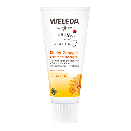 Изображение товара Детская зубная паста-гель Weleda 50 мл натуральная для детей безопасная