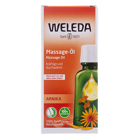 Weleda Арника масло массажное 50 мл 1 шт