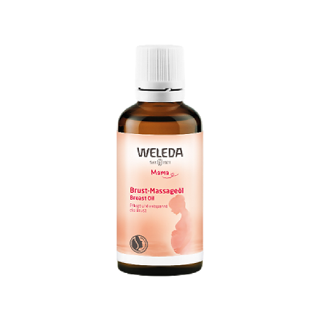 Изображение товара Масло для груди в период лактации Weleda 50 мл натуральное для мам и малышей