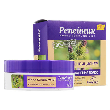 Изображение товара Флоресан Репейник Маска-кондиционер против выпадения волос 250 мл 1 шт