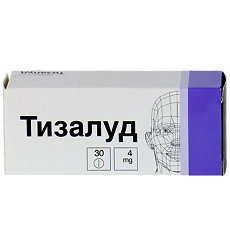 Купить Тизалуд таблетки 4 мг 30 шт цена