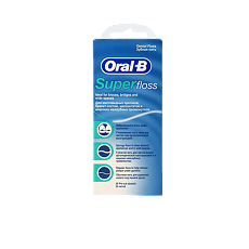 Купить Oral-B Зубная нить Супер Флосс 50 шт цена