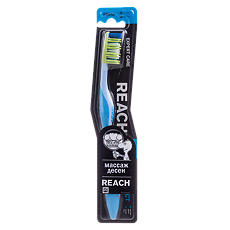 Купить Зубная щетка Рич (Reach) Dual effect Массаж десен жесткая 1 шт цена