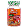 ВитаМишки Immuno+ облепиха жевательные пастилки массой 2500 мг с ароматом апельсина, или персика, или лимона, или винограда 60 шт