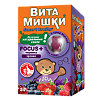 ВитаМишки Focus+ черника жевательные пастилки массой 2500 мг с ароматом вишни, или клубники, или малины, или черники 30 шт
