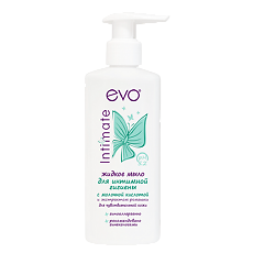 Изображение товара EVO Intimate жидкое мыло для интимной гигиены для чувствительной кожи 200 мл 1 шт