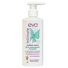 Купить EVO Intimate жидкое мыло для интимной гигиены для чувствительной кожи 200 мл 1 шт цена