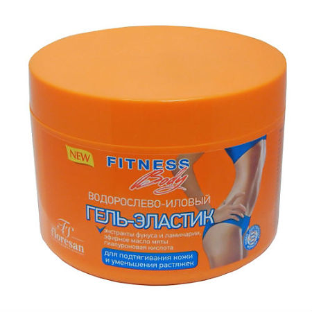 Изображение товара Флоресан Фитнес Боди Гель-эластик для подтягивания кожи и уменьшение растяжек 500 мл 1 шт