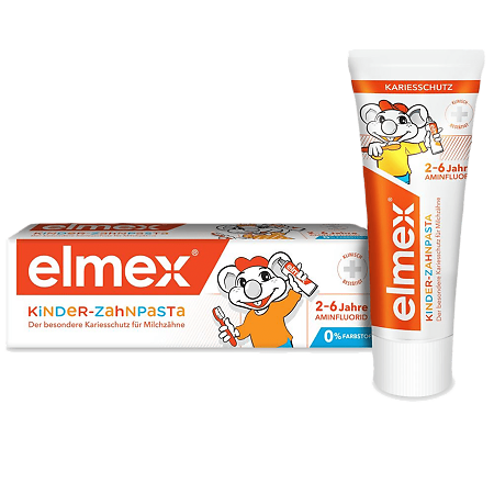 Elmex Зубная паста Kinder для детей от 2 до 6 лет 50 мл 1 шт