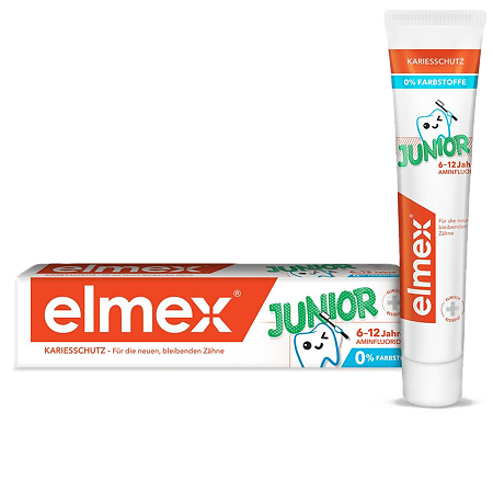Elmex Зубная паста Junior детская 6-12лет, 75 мл 1 шт