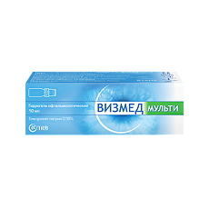 Купить Визмед мульти гель глазной 0,18 % 10 мл 1 шт цена