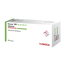 Купить Конкор АМ таблетки 10 мг+10 мг 30 шт цена