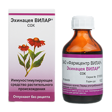 Купить Эхинацея-Вилар сок 50 мл 1 шт цена