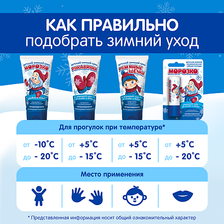 Крем Морозко Румяные щечки 50 мл 1 шт