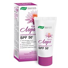 Купить Лора Крем для лица антивозрастной с пептидами SPF 50+ 30 мл 1 шт цена
