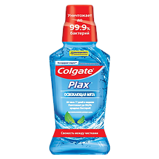 Купить Colgate Ополаскиватель для полости рта Plax Освежающая мята 250 мл 1 шт цена