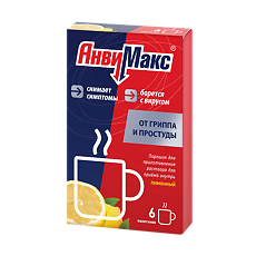 Купить АнвиМакс порошок д/приг раствора для приема внутрь 5 г лимон пак 6 шт цена