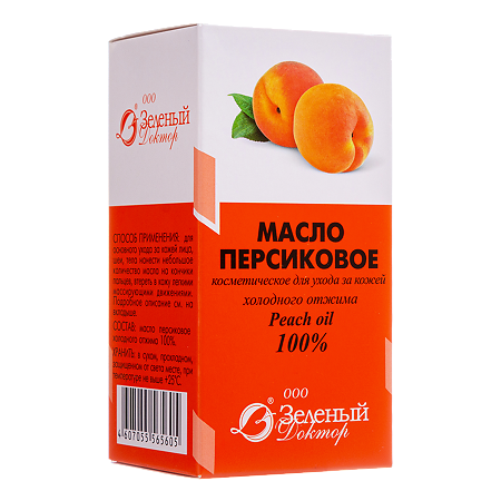 Масло персиковое косметическое 50 мл 1 шт