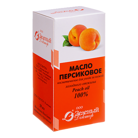 Масло персиковое косметическое 50 мл 1 шт