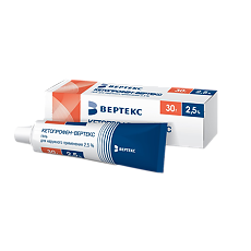 Изображение товара Кетопрофен-Вертекс гель для наружного применения 2,5 % 30 г 1 шт