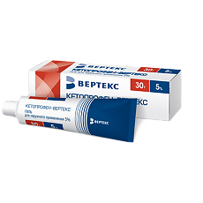 Купить Кетопрофен-Вертекс гель для наружного применения 5 % 30 г 1 шт цена