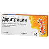 Доритрицин таблетки для рассасывания 1,5 мг+1 мг+0,5 мг 10 шт