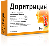 Доритрицин таблетки для рассасывания 1,5 мг+1 мг+0,5 мг 10 шт
