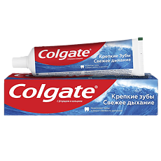 Изображение товара Colgate Зубная паста Крепкие зубы Свежее дыхание 100 мл 1 шт